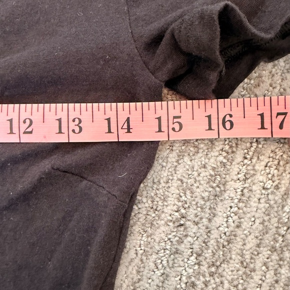 VTG DOLCE & GABBANA Womans Black V-Neck Short Sleeve T-Shirt SZ 4 Luxury Italy - Picture 11 of 14